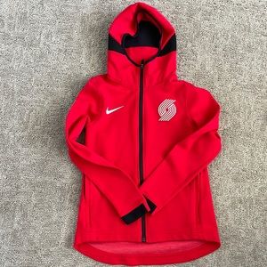 Nike | NBA | Dri-Fit | Portland Trailblazers | Long Sleeve Zip with Hood